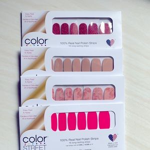 4 Brand New Color Street Sets